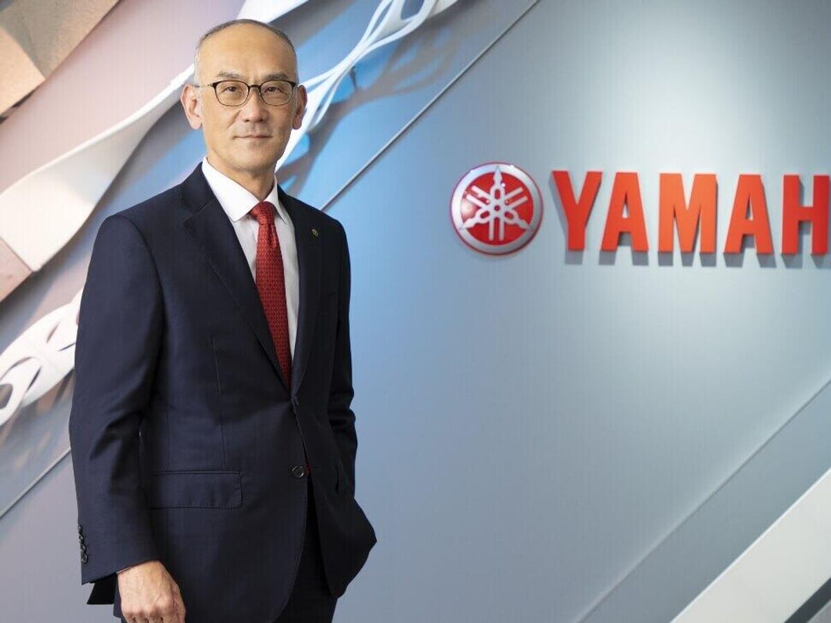    Президент компании Yamaha Motors Ёсихиро Хидака© Фото : Yamaha Motor Co., Ltd.