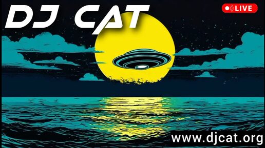 UFO CAT - новая электронная космическая музыка 2024 2025 для медитации релаксации - DJ CAT meditation relaxation music