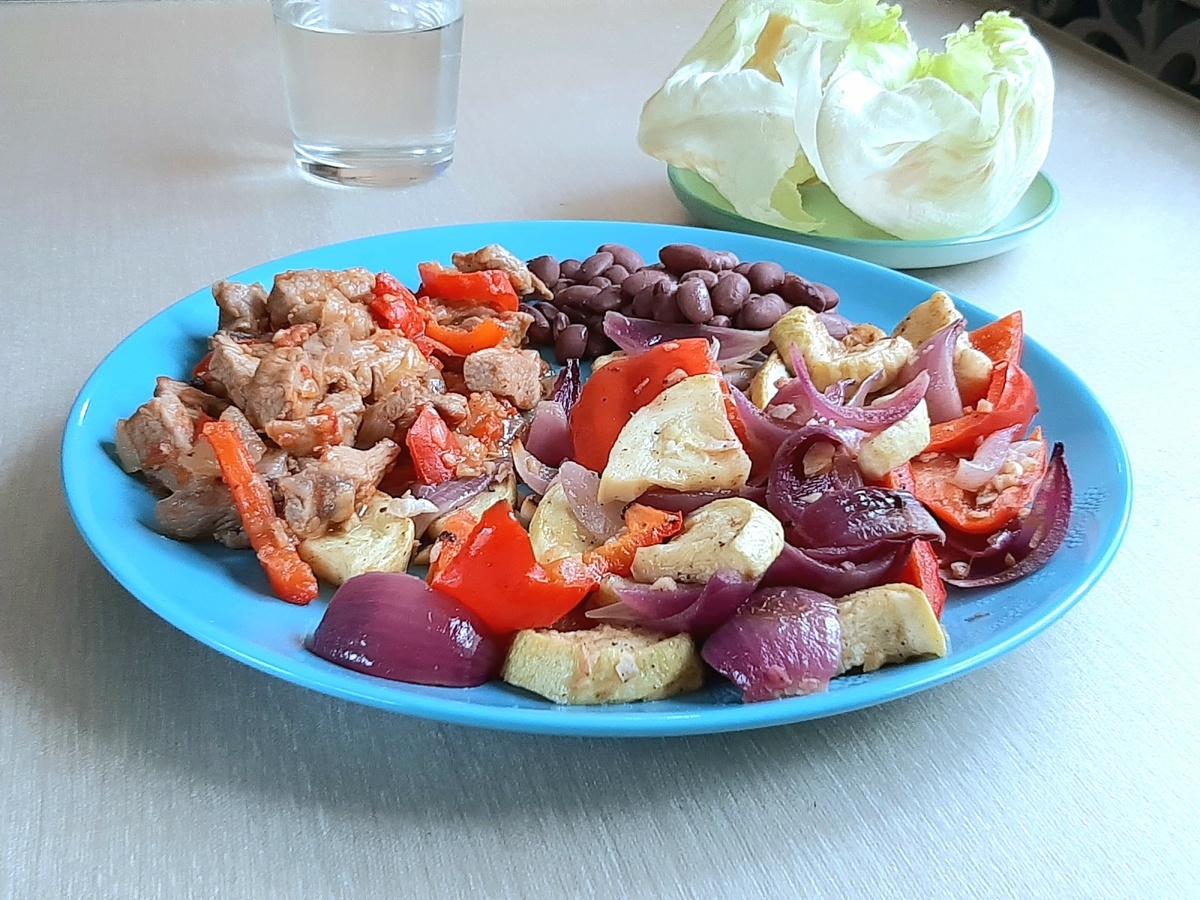 Вкусный и красивый обед от Валентины. 