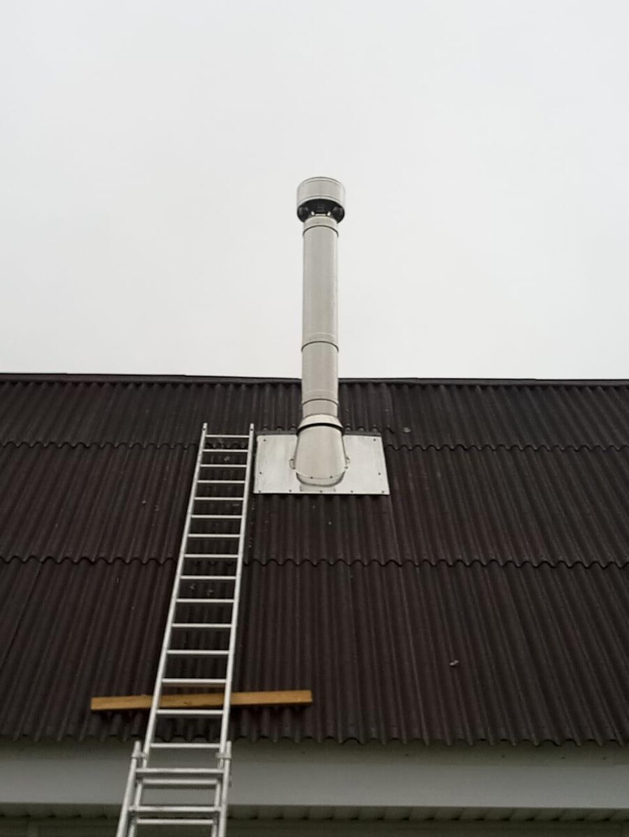 Дымоход "Вулкан" из нержавеющей стали