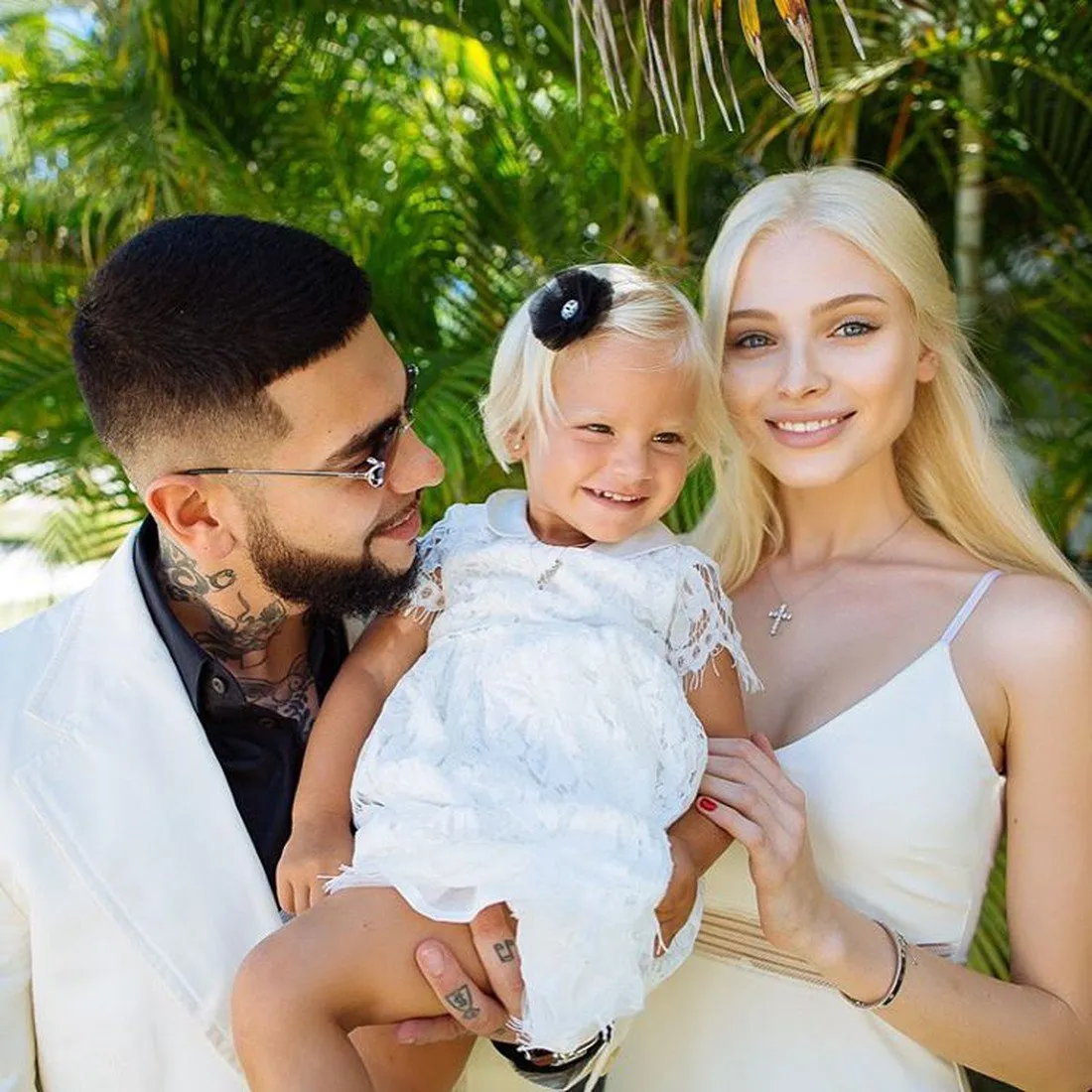 Тимати и Алёна Шишкова с Алисой