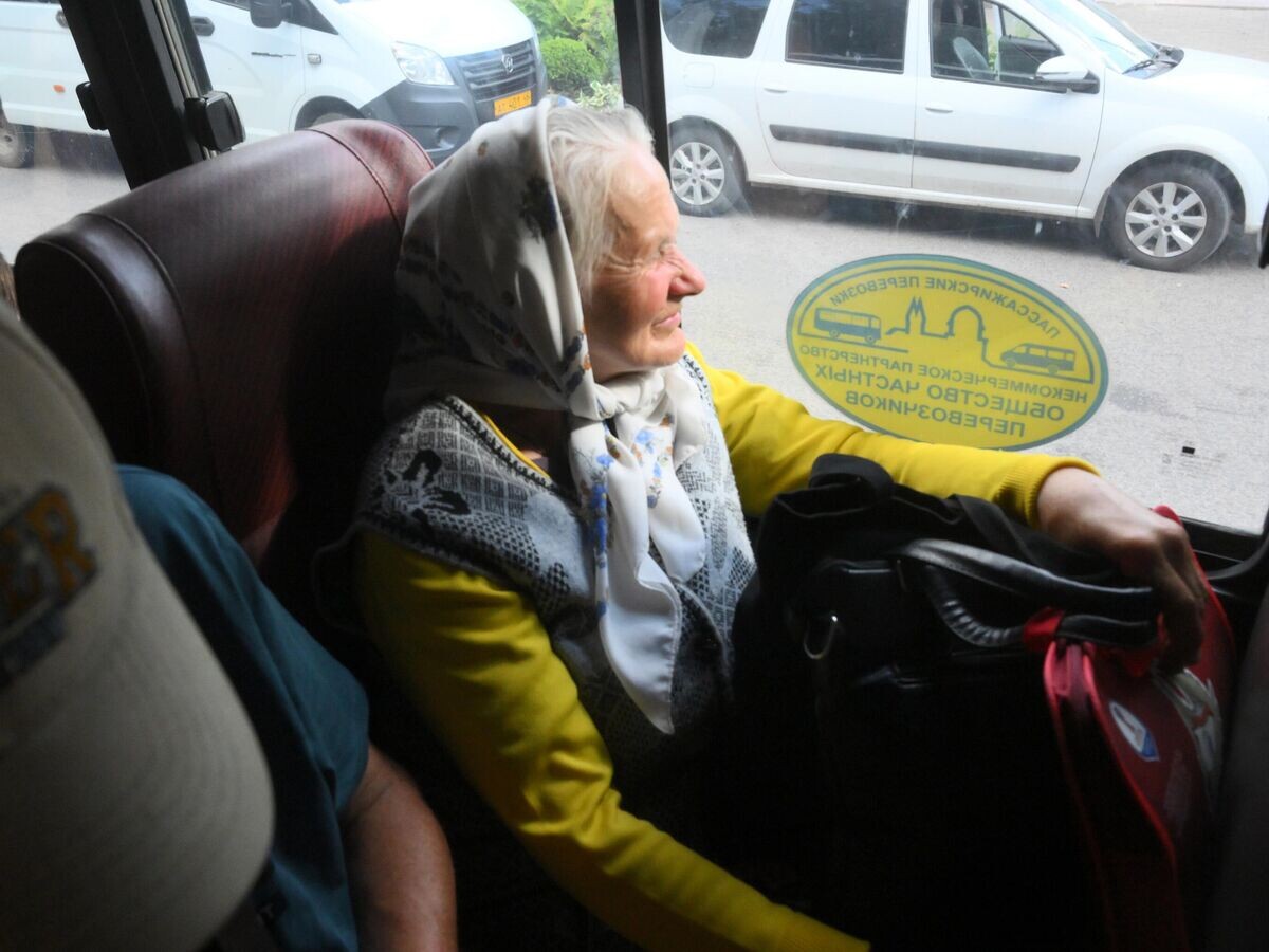    Эвакуация жителей Курской области© РИА Новости / Илья Питалев