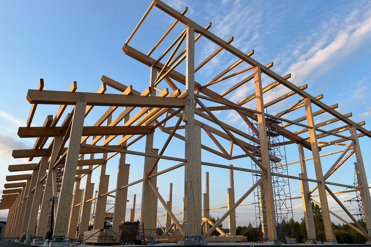 Цех из дерева