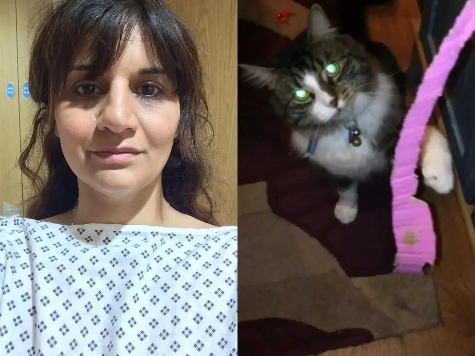 Саймы Афзал и ее спасительница