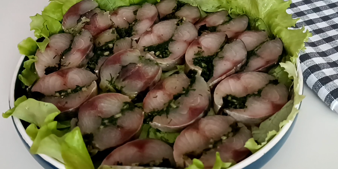 Слабосоленая СКУМБРИЯ 🐟 "Мурманское сало"