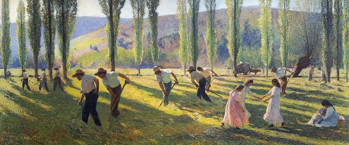 Анри Жан Гайом Мартин. "Лето или жнецы". 1903 год.