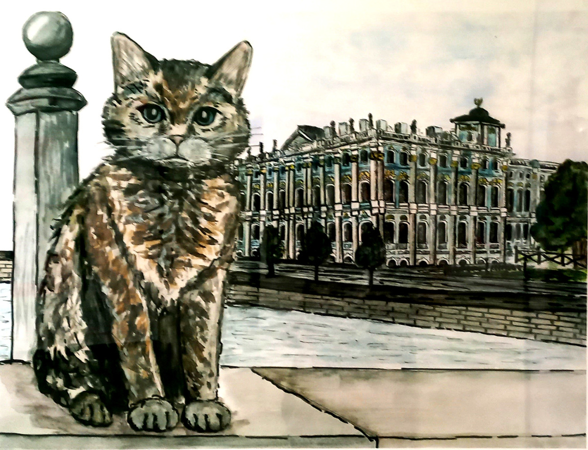 «Кот Мурзик» Илья Костин, 15 лет г. Заволжье Нижегородская область