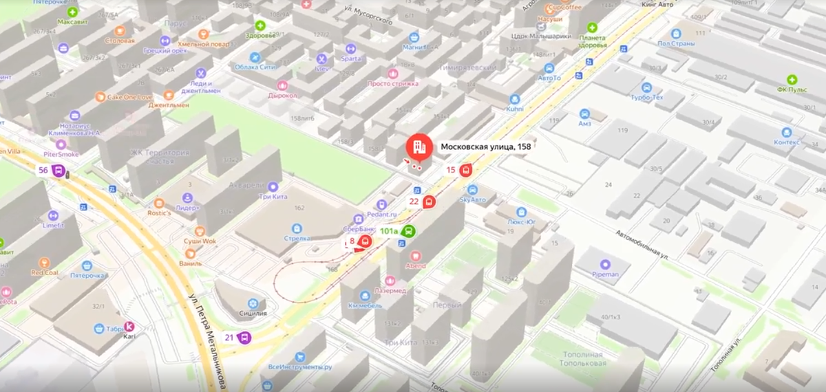 ЖК Флаги на Московской, 158