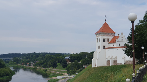 Гродно: Старый замок и Новый замок на реке Неман