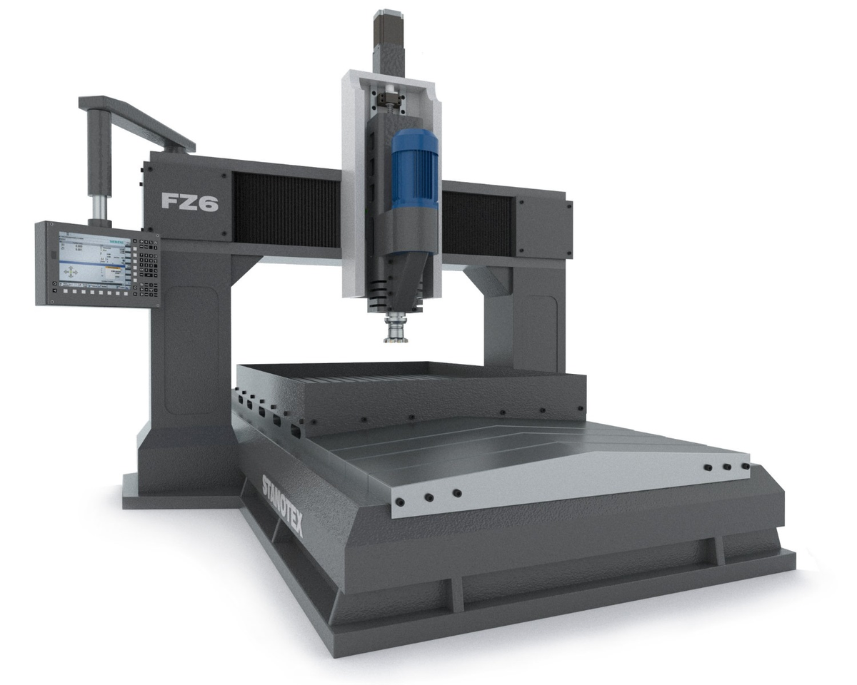 Портальный станок STANOTEX с подвижным столом