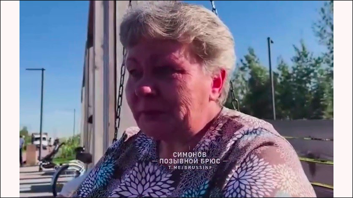 ТЁТЯ ЗОЯ ГОВОРИТ, ЧТО ПРОШЛА ЧЕРЕЗ АД. СКРИНШОТ С ТГ-КАНАЛА "ПОЗЫВНОЙ "БРЮС"