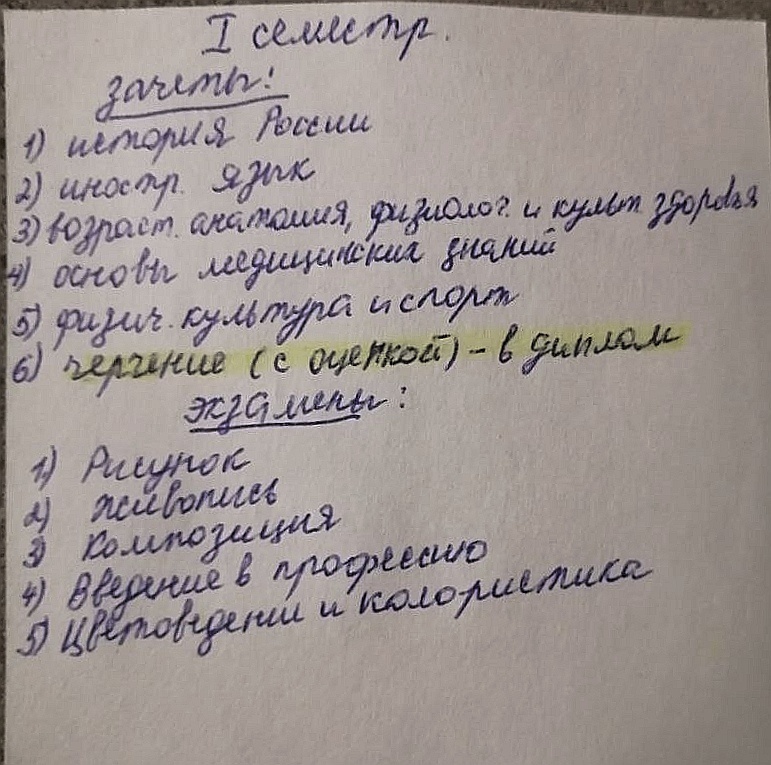 Такую бумажечку любезно предоставил деканат 