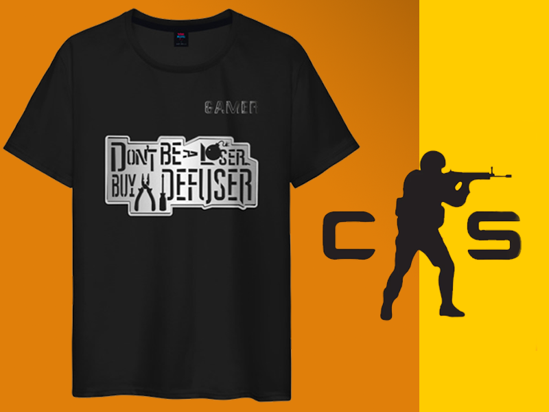 Для фанатов Counter-Strike - DEFUSER (футболки, одежда и аксессуары с эксклюзивным принтом для геймеров от CoNZilio)🎮🔫 