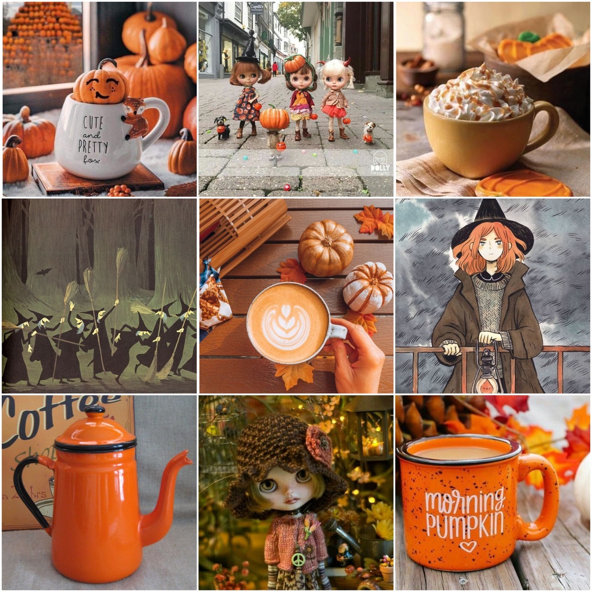 1. В преддверии октября. Иллюстрации из открытых источников. Коллажи авторские.