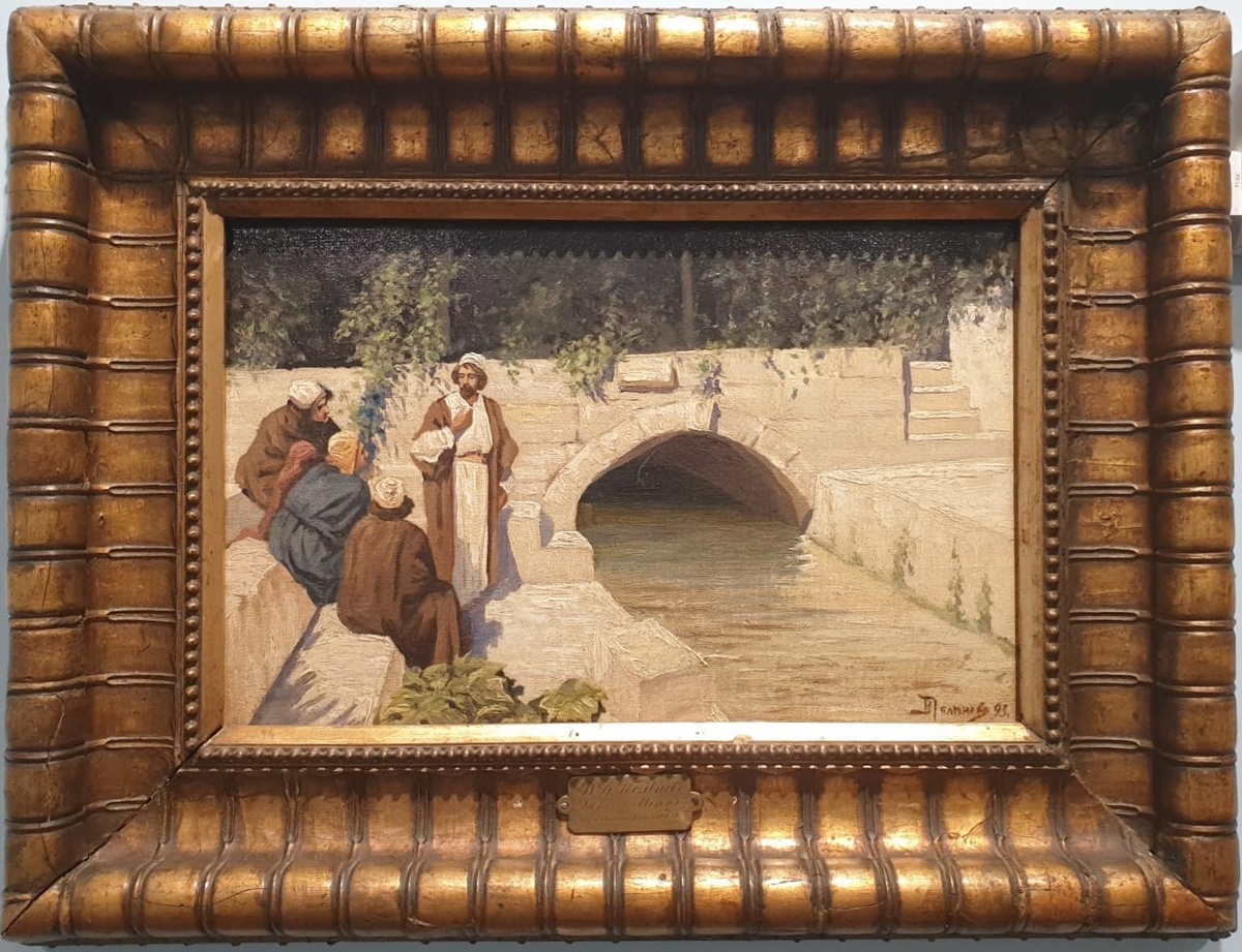 Василий Поленов За кого меня почитают люди? 1893 холст, картон, масло