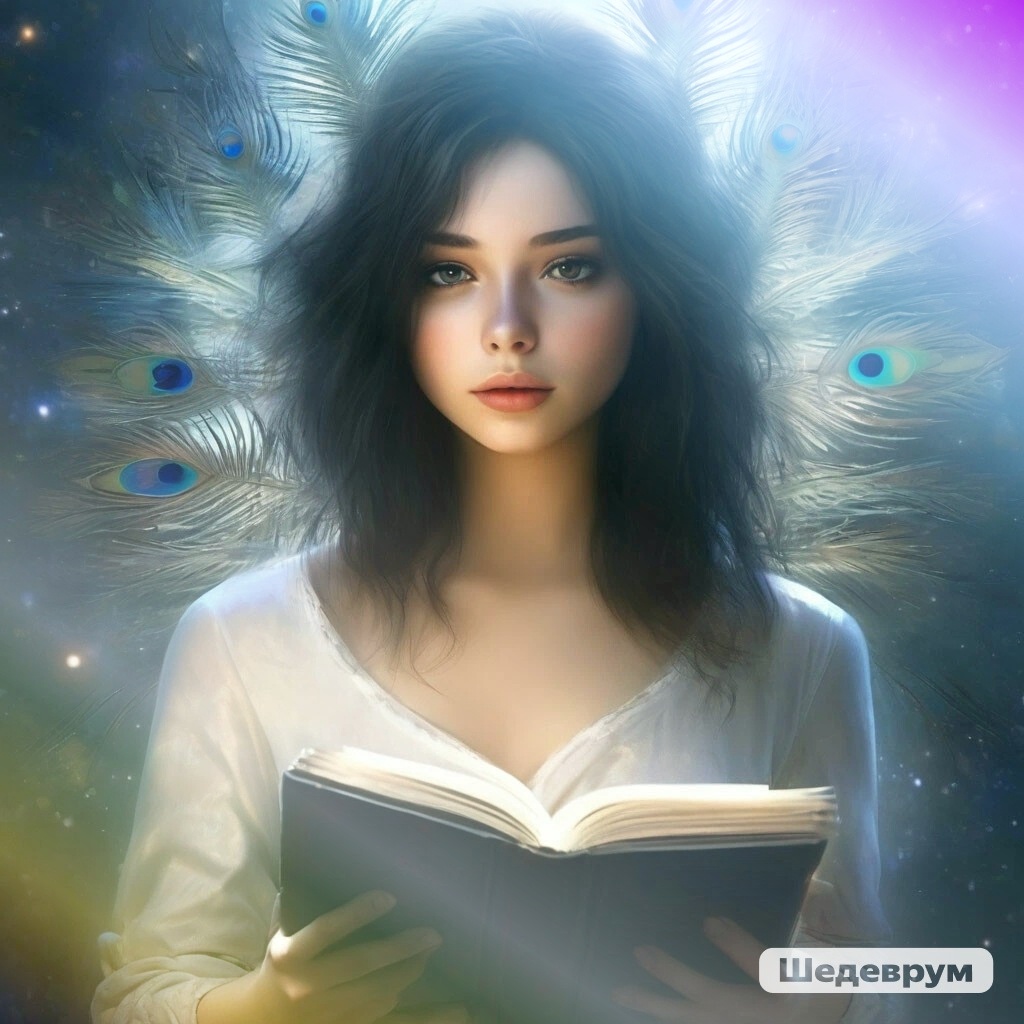 Писательница Лю глазами ии (шедеврум) 