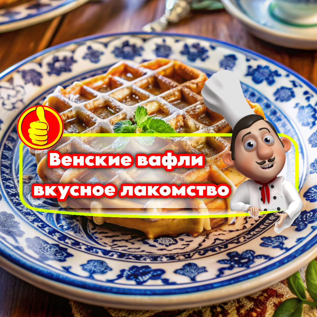Венские вафли в электрической вафельнице толстые: как приготовить вкусное лакомство