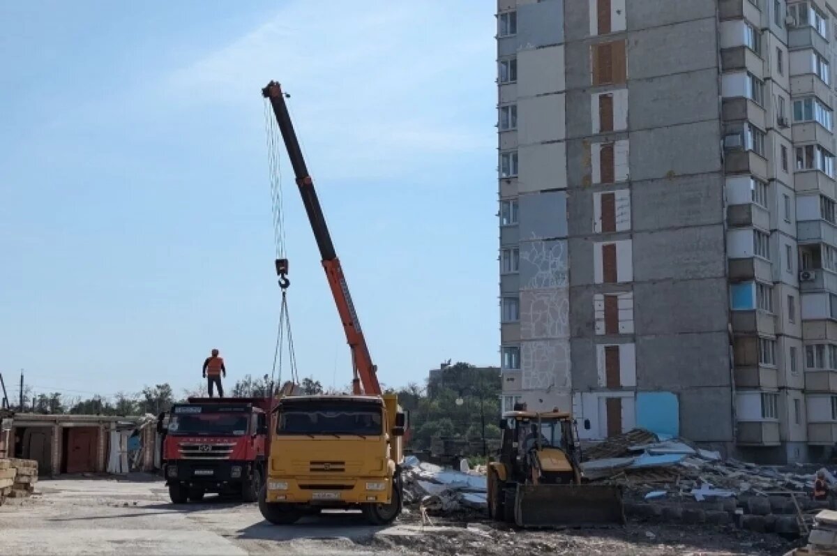    В Омске на 50% увеличили готовность дома-долгостроя на Перелета