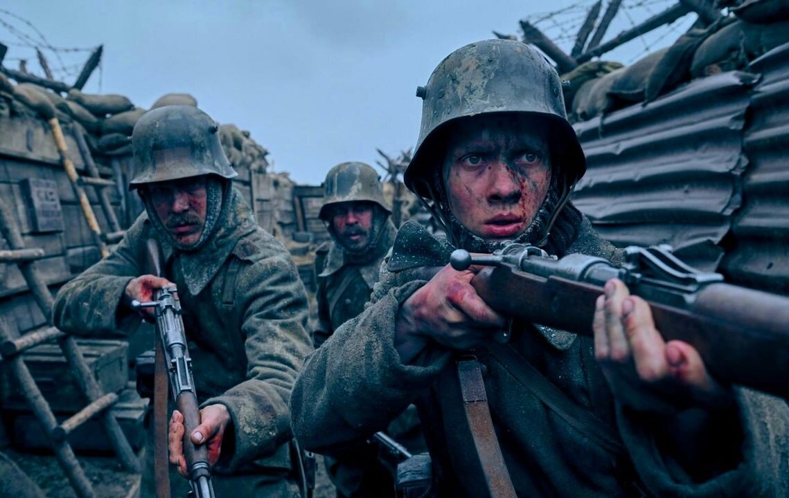 Кадр из фильма «На Западном фронте без перемен»