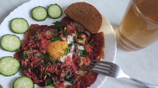 ЗАВТРАК перед ШКОЛОЙ сегодня ТАКОЙ 🍳 РОЗОВАЯ СОЛЬ и УСТРИЧНЫЙ СОУС