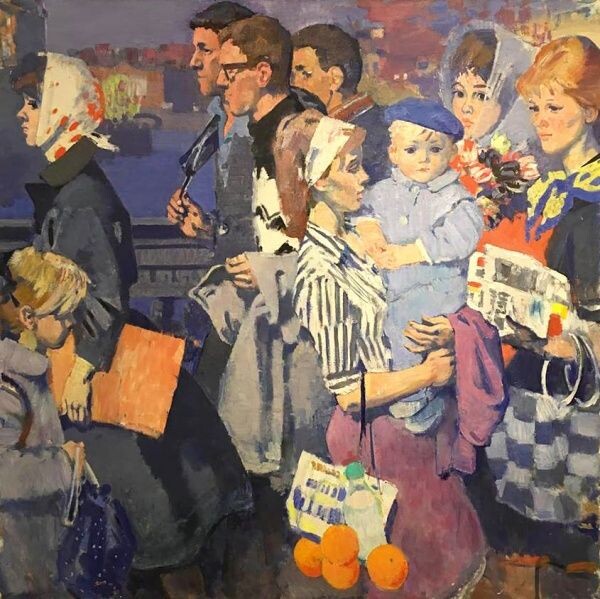 Советская художница Ольга Борисовна Богаевская (1915-2000)