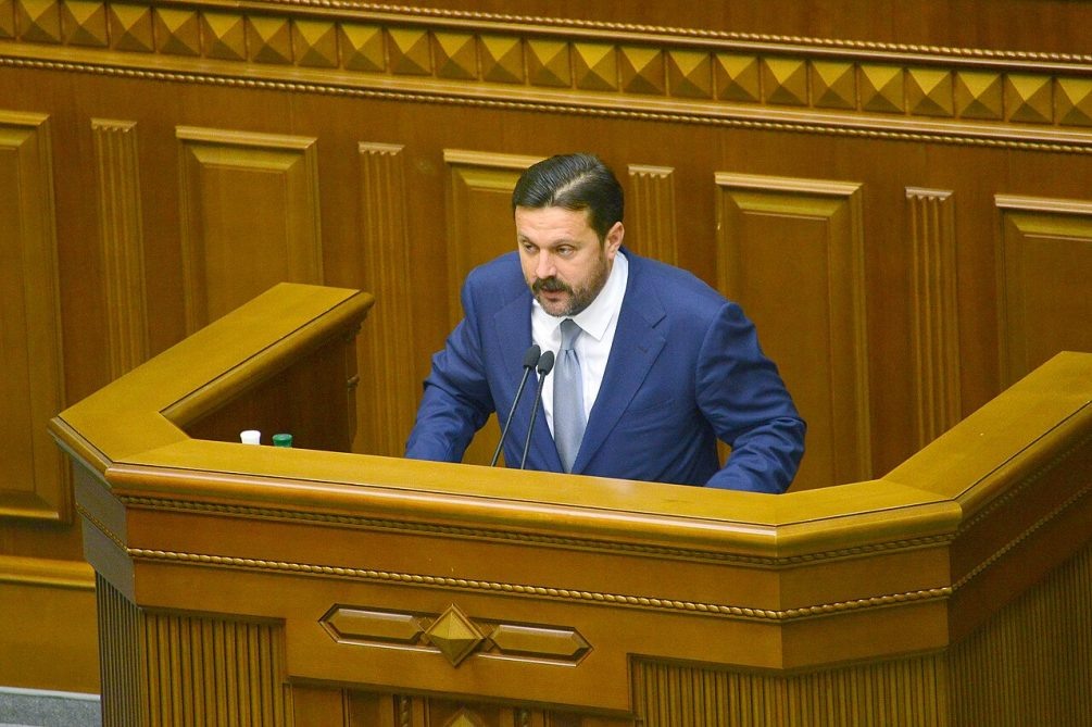    Андрей Деркач в Верховной Раде.