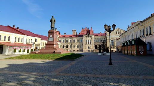 Прогулка по рыбинской Красной площади