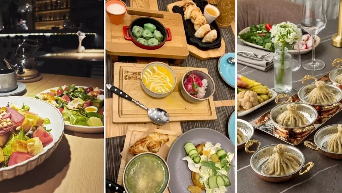     Источник: соцсети заведений Nolan Wine & Kitchen, «Пермская кухня» и «Наири»