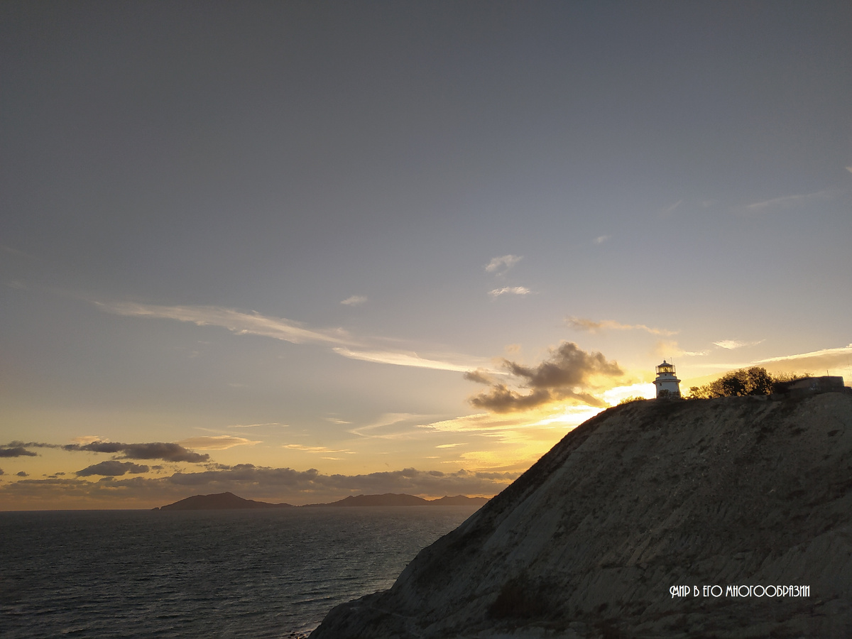 Ильинский маяк. Фото сделано в октябре 2022 года