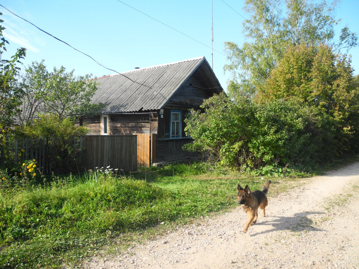 Наш обычный дом в деревне.