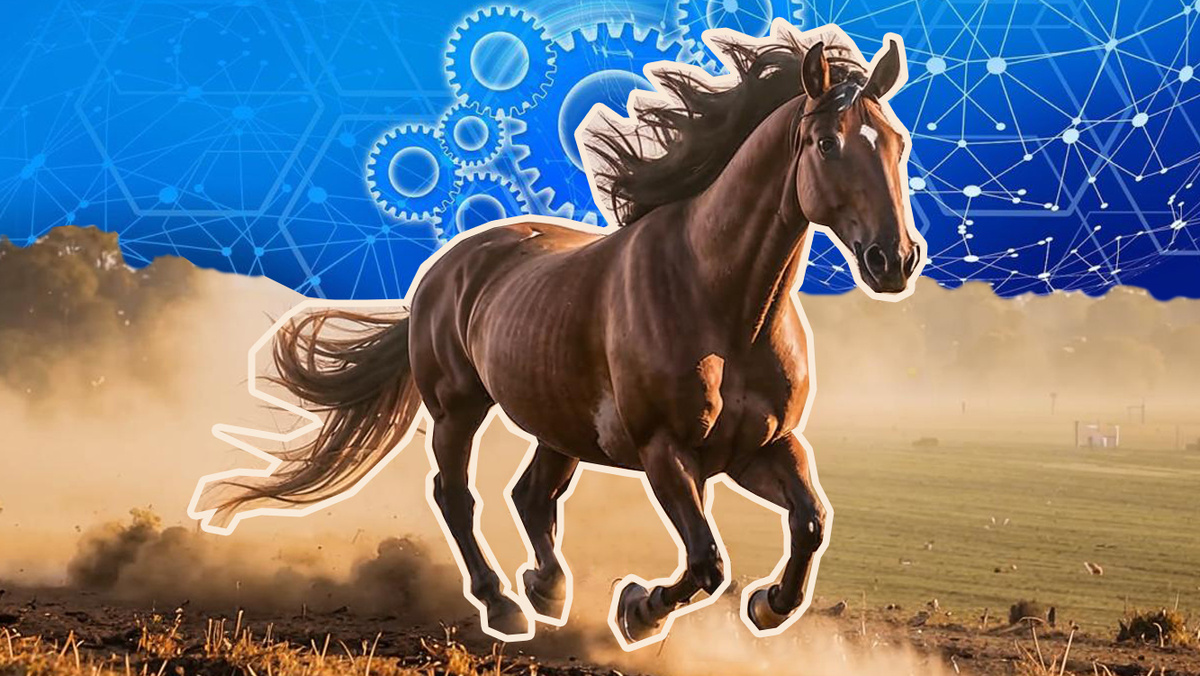 Сайт-кобыла: сгенерировано в нейросети