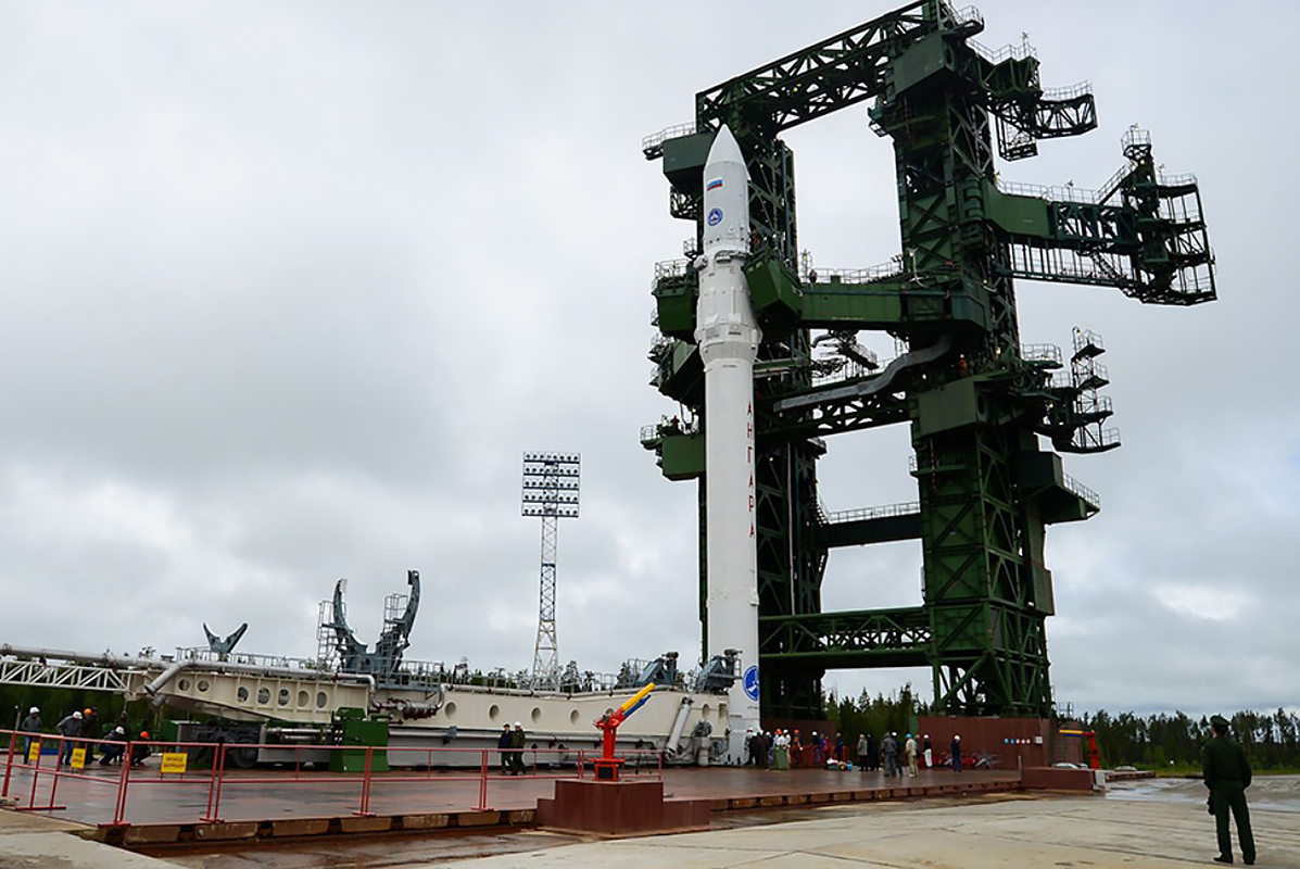 В Архангельской области успешно запущена ракета «Ангара-1.2».  Фото: пресс-служба Минобороны РФ / mil.ru