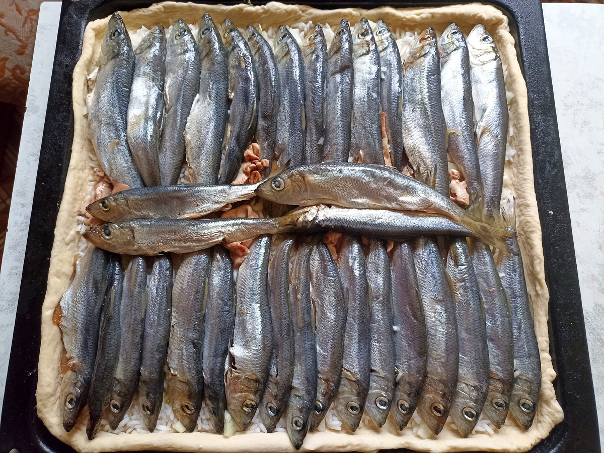 Укладка начинки