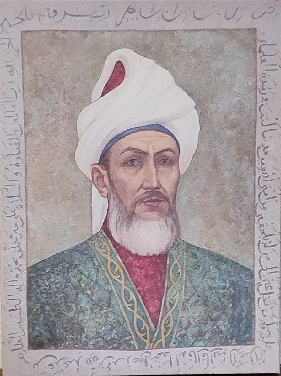 портрет Махмуда ал-Булгари. Художник Ф. Р. Валиуллин