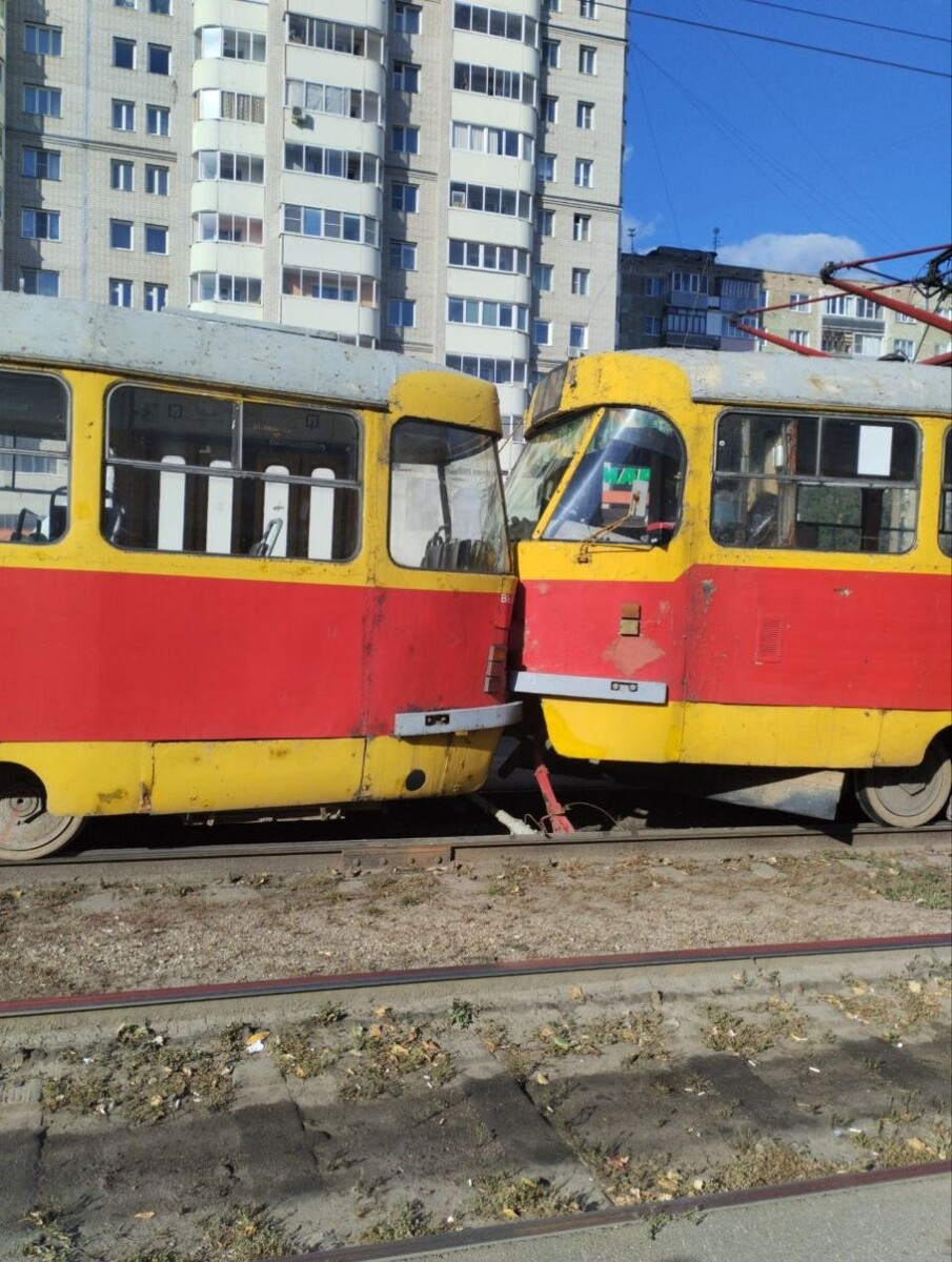    ДТП с трамваями . Источник: t.me/vkurse22