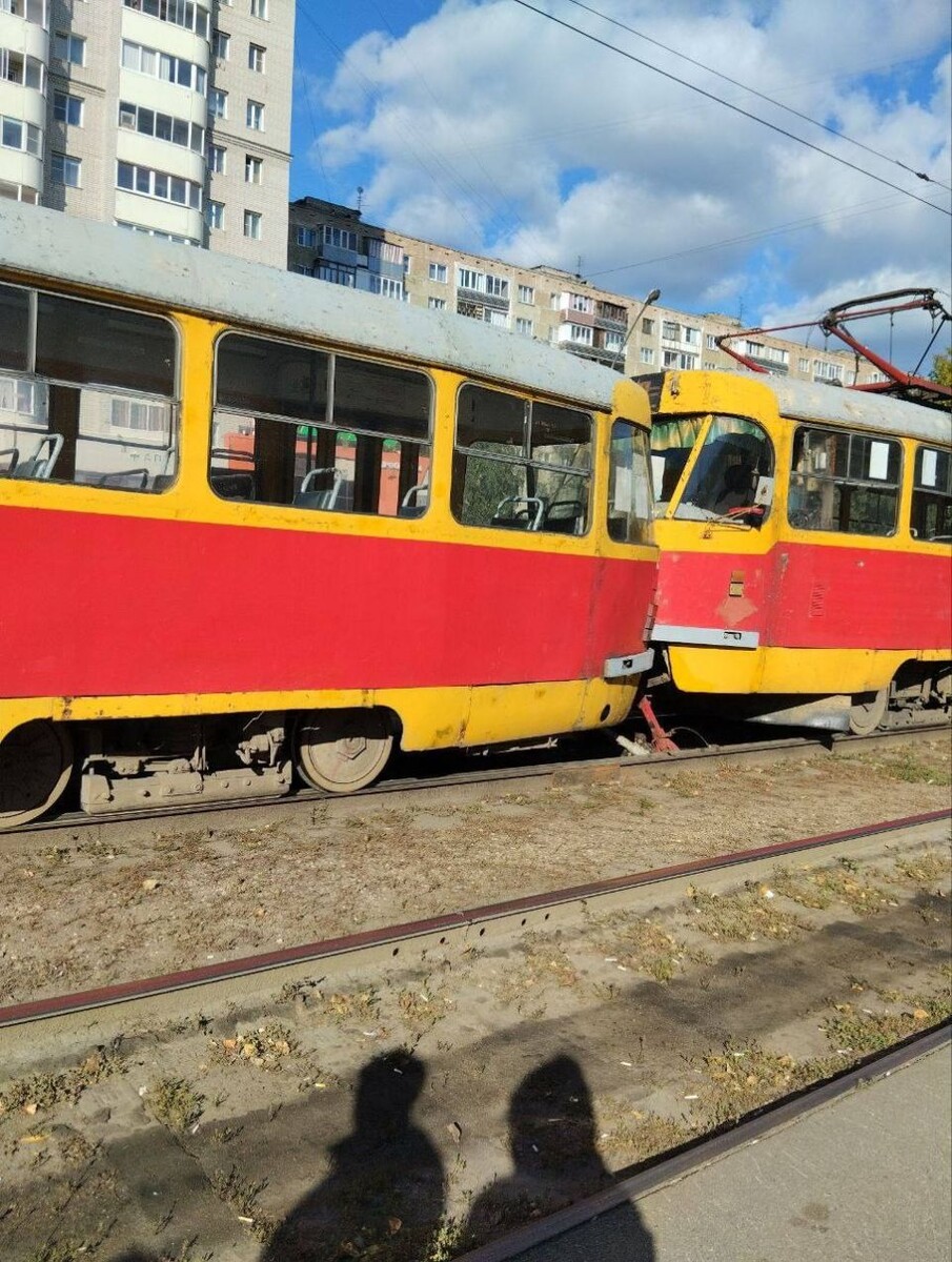    ДТП с трамваями. Источник: t.me/vkurse22