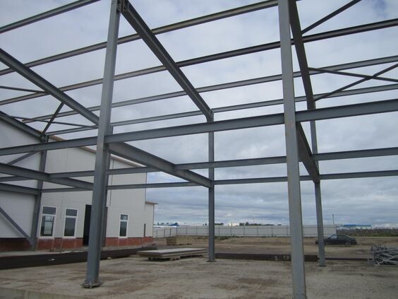 Металлокаркас пристрой