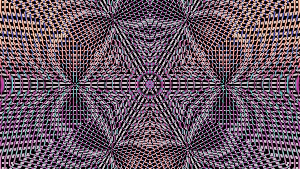 Иллюзия шестиугольной фигуры