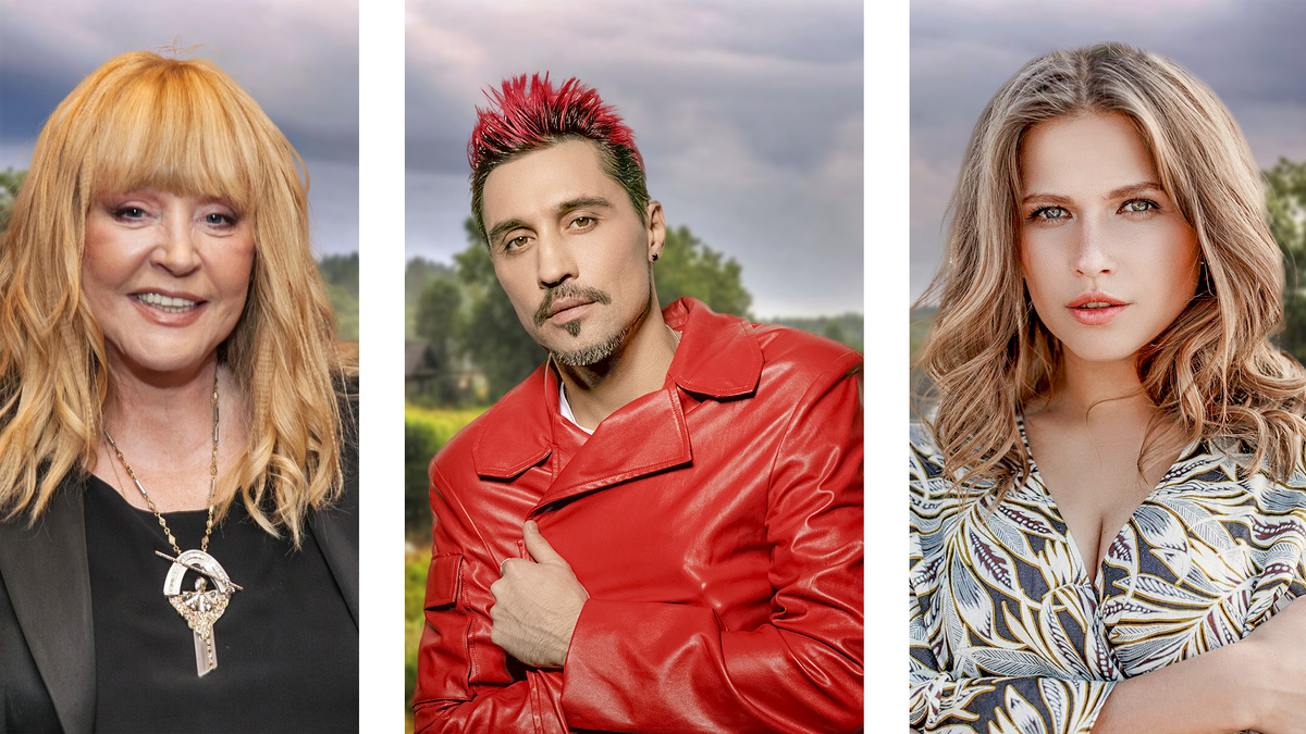 Алла Пугачева / Дима Билан / Юлия Топольницкая