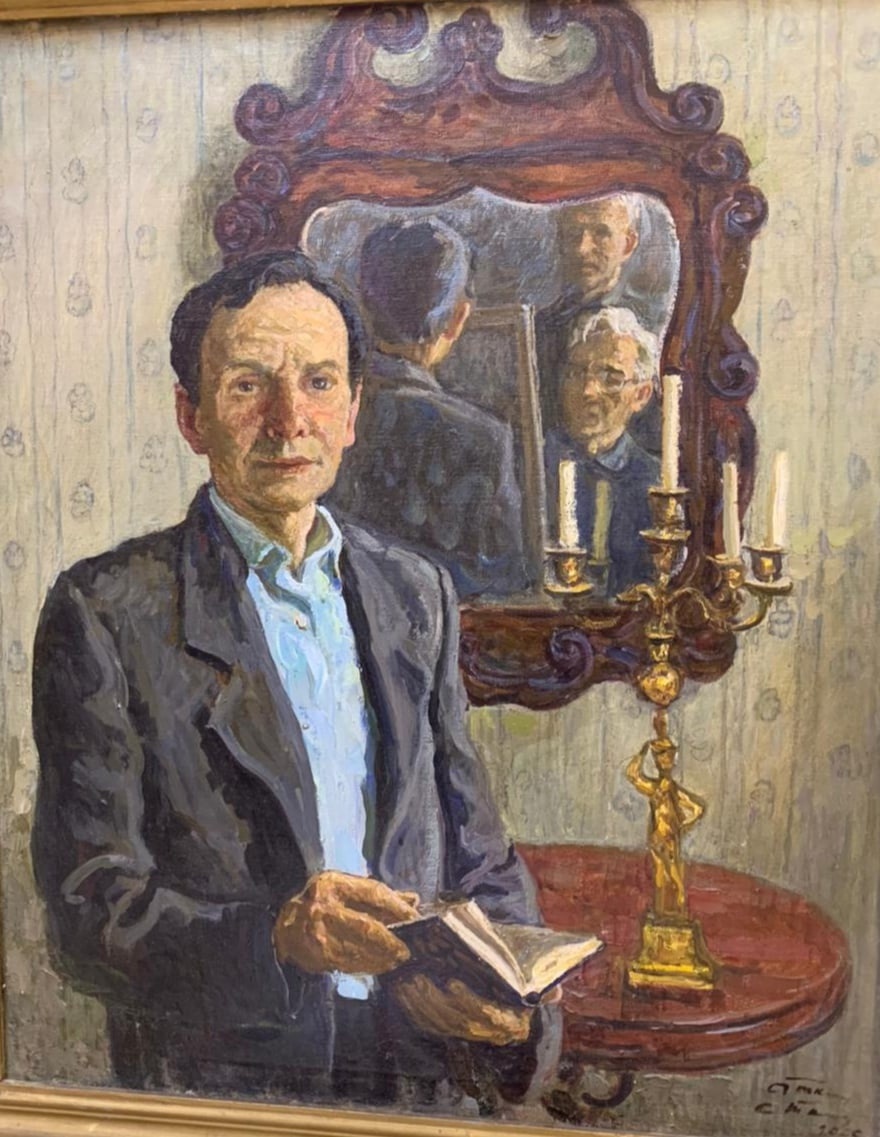 Ткачевы А. П. и С. П. Портрет В. Д. Гамолина. 2000 г.