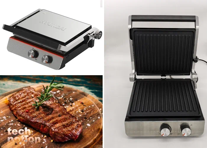 Когда выбор важен (электрический гриль Hyundai HYG-3021) / Изображение: дзен-канал technotion