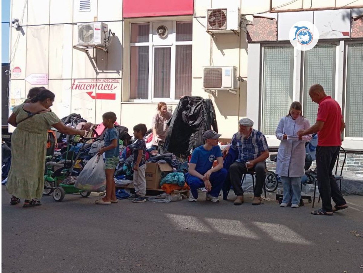    Студенты-психологи CурГУ приняли участие в гуманитарной миссии в Курской области