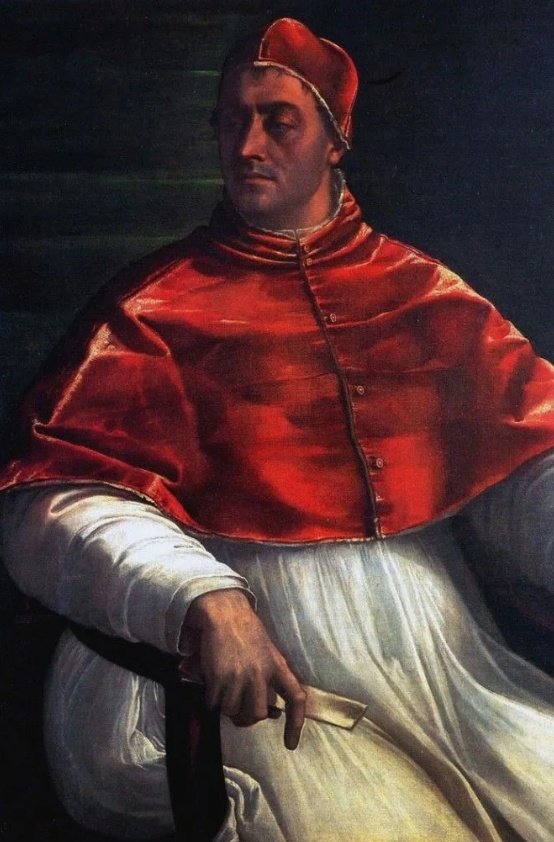 Портрет Климента VII работы Себастьяно дель Пьомбо