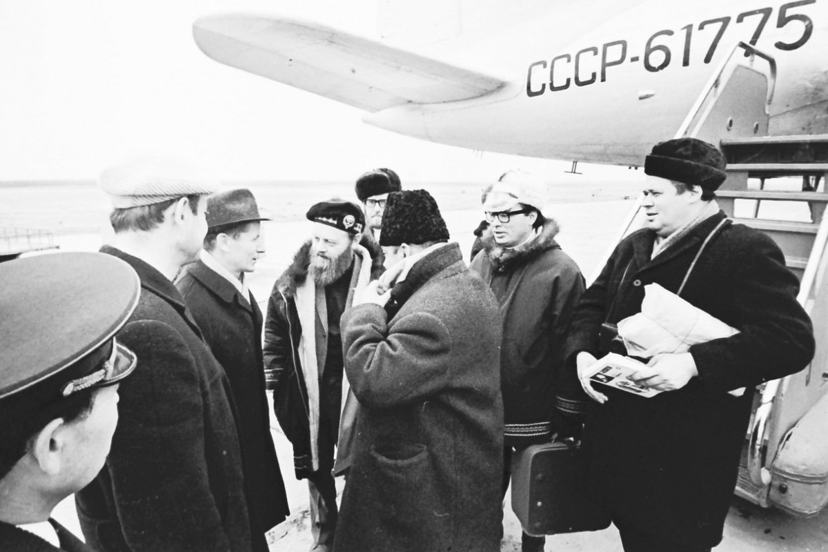 Магадан встречает Фарли Моуэта, 1969 год. Фото: из открытых источников