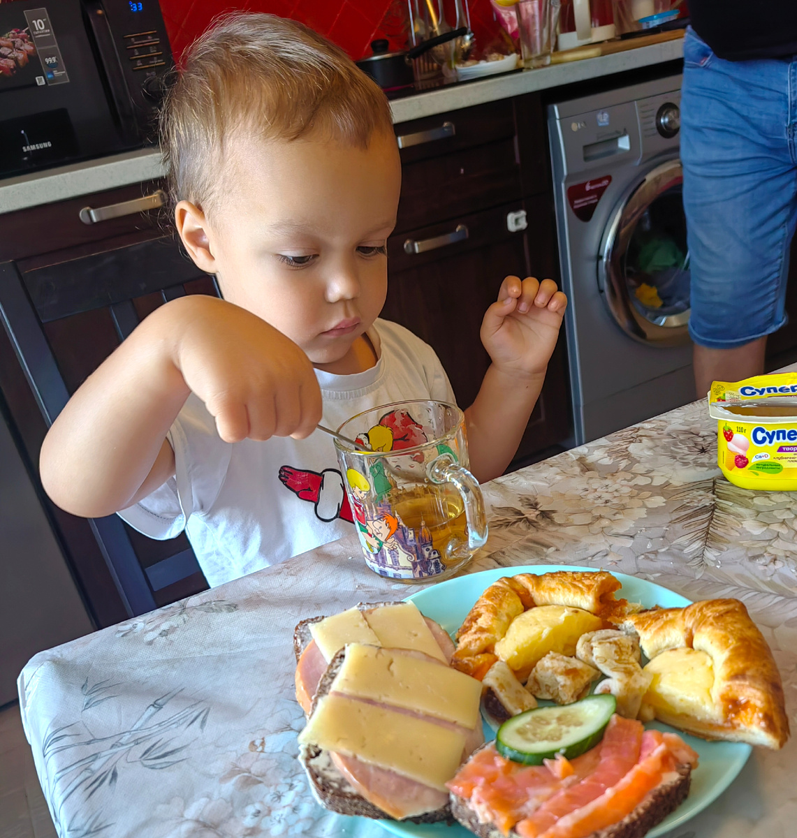 Домашний завтрак выходного дня 