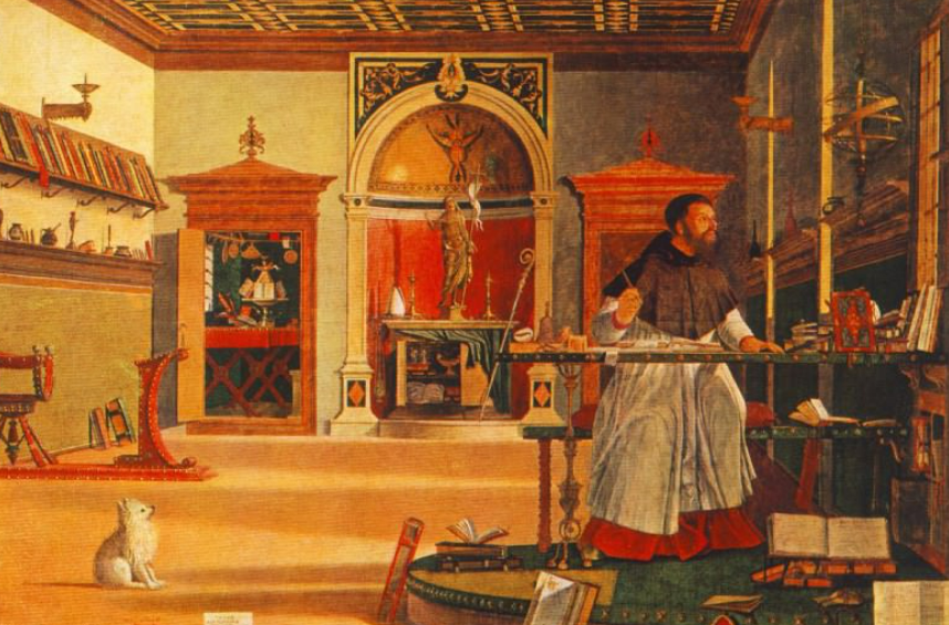 Витторе Карпаччо – Св. Августин в своей мастерской, 1502 Фото из свободных источников интернет