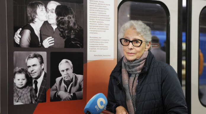    Дочь Арнольда Каца Виктория Арнольдовна. Фото: министерство культуры Новосибирской области mk.nso.ru