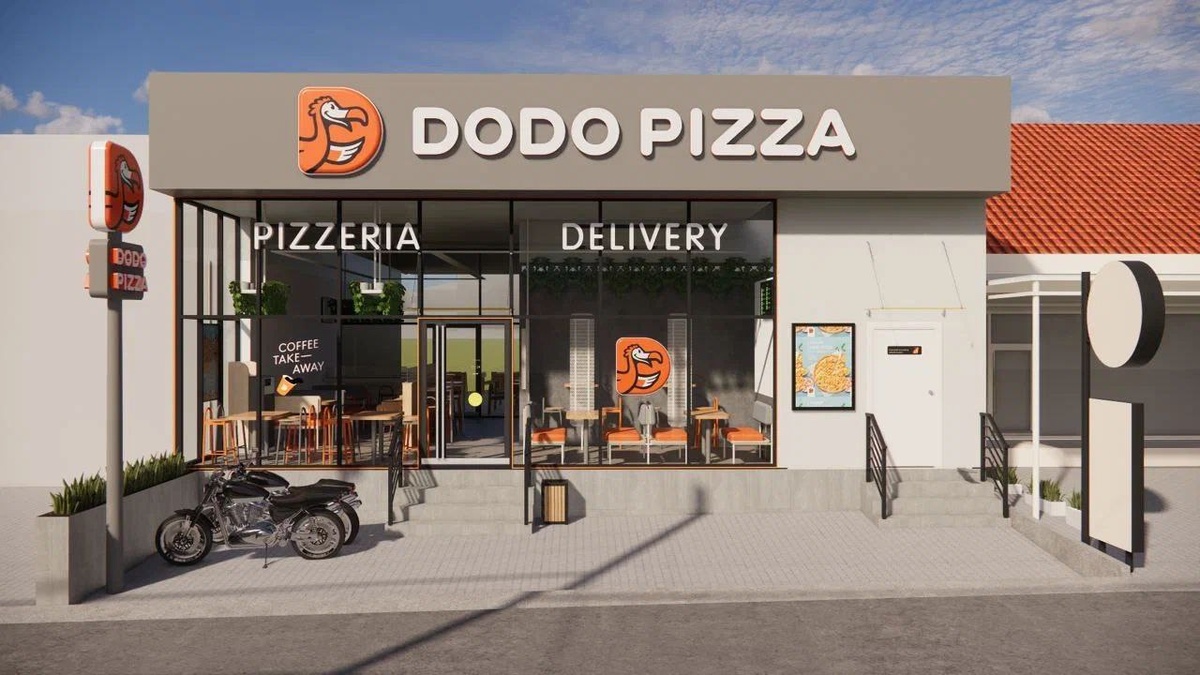 Dodo Pizza pizzeria on the island of Bali in Indonesia