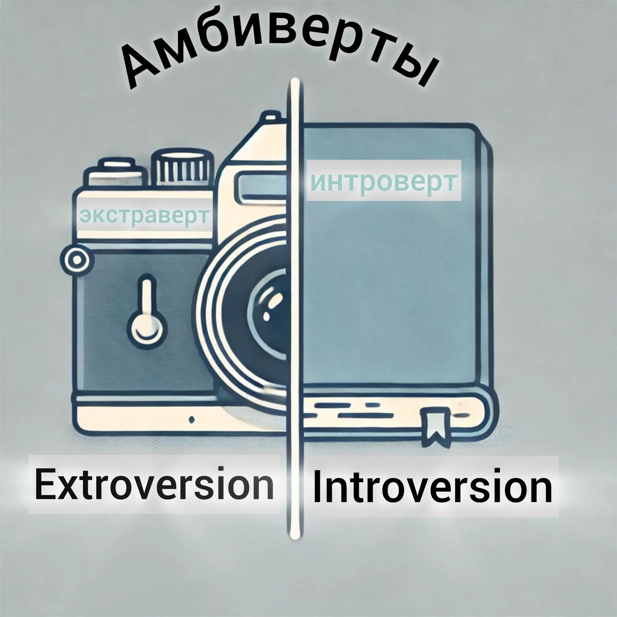Экстраверт или интроверт? Амбиверты сочетают в себе лучшее от обоих типов. Это уникальный баланс, который помогает им чувствовать себя уверенно как в обществе, так и в уединении.
