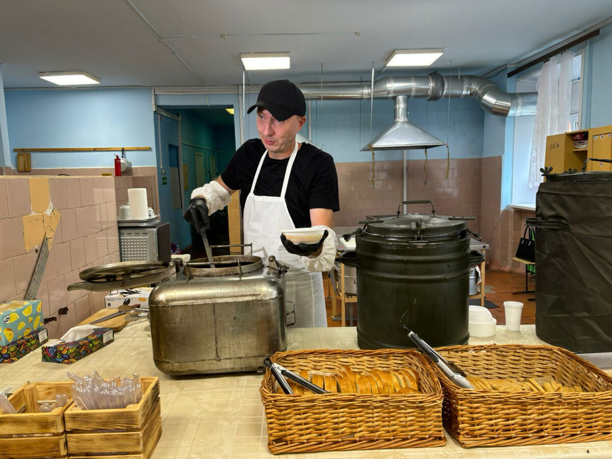    В одной из школ Щигровского района работает ПВР для переселенцев из курского приграничья